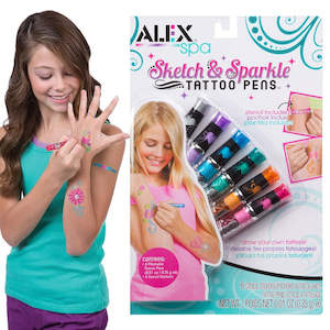Sketch & Sparkle Tattoo Pens Gel Skin Pens