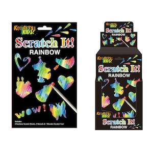 All Toys: Scratch It! Rainbow Scratch Art
