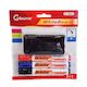 4pcs Whiteboard Marker & Eraser Set - Multi Colors