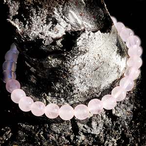 Rose Quartz Elastic Bracelet