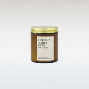 The Bigger List: Frankincense Resin - Soy Candle
