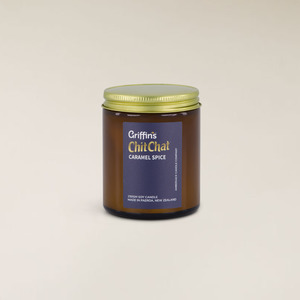 Amberjack X Griffins Chit Chat Caramel Spice Candle