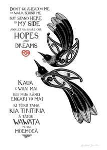 Love Connection Prints: Our Hopes and Dreams - Black & White