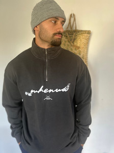 Products: Whenua Half zip Sweatshirts A: M Clothes