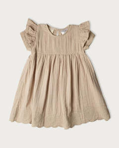 babu: Babu - Charlotte Dress Oat