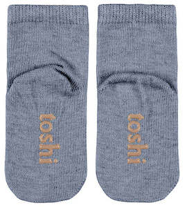 Toshi: Toshi Organic Socks Ankle Dreamtime - River