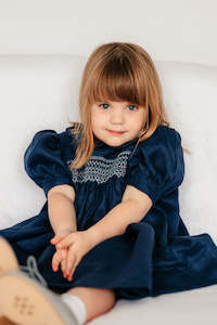 Baby Girl Dresses: Blue Goose Ingrid Dress
