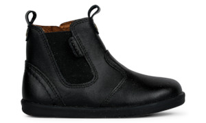 Boots: *Last One* Bobux I Walk Jodphur Boot Black - Size EU25