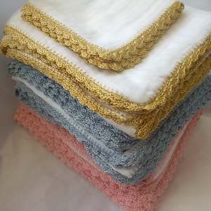 Sweet William Crochet Baby Wash Cloth