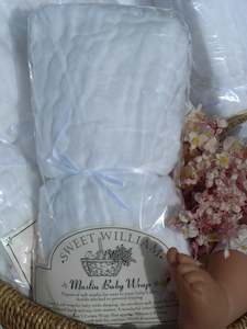 Blankets: Sweet William Baby Wrap - single pack