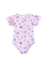 Baby Swimwear: Milky Seashell Swimsuit