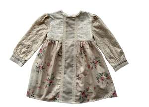 Winter 22: Arthur Ave Chantilly Long Line Peasant Dress