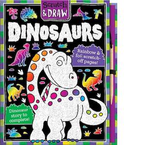 Books: Scratch & Draw Dinosaur