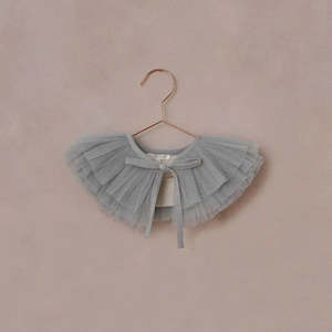50 100: Noralee - Ruffle Tulle Collar Powder Blue