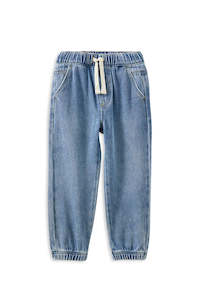 Girls Bottoms: Milky Light Wash Denim Jean