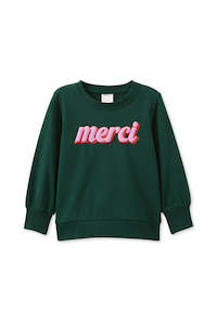 Girls Tops: Milky - Merci Sweat
