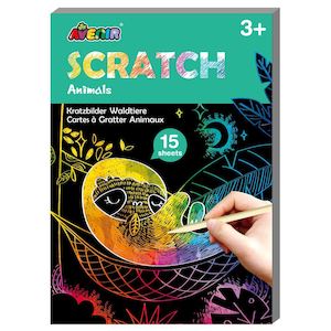 Toys: Mini Scratch Book - Forest Animals