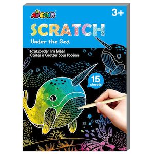 Toys: Mini Scratch Book - Under Sea