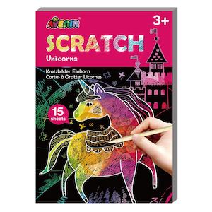 Toys: Mini Scratch Book - Unicorns