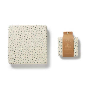 Wilson & Frenchy Organic Cot Sheet - Twilight Leaf