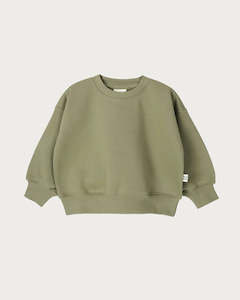 Babu Organic Cotton Sweatshirt - Olive