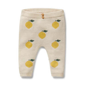 New Arrivals: Wilson & Frenchy - Lemony Organic Knitted Jacquard Legging