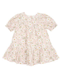 Bebe Tess Print Short Sleeve Dress