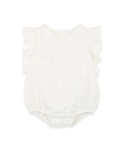 Baby Jumpsuit Rompers: Bebe Broderie Occasion Bodysuit