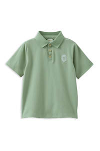 Milky Basil Lion Polo Shirt