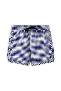 Boys Pants: Milky Gingham Boardshort