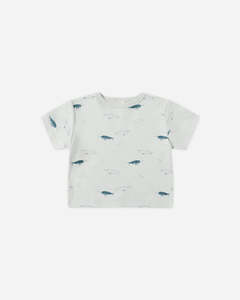New Arrivals: Quincy Mae Boxy Tee - Narwhals
