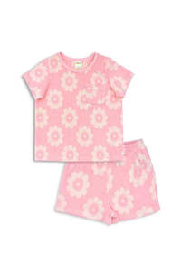 New Arrivals: Milky Floral Terry Towelling Set