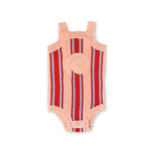 Grown Island Stripe Shell Singlesuit