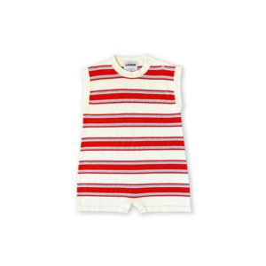 Baby Jumpsuit Rompers: Grown Island Stripe Playsuit