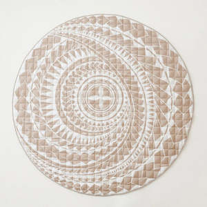 Nursery: Bo & Ko - Polynesian Inspired Playmat - Tan