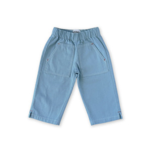 Grown Organic Canvas Utility Pocket Pant - Duck Egg