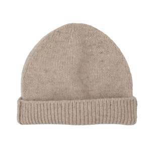 Accesories: Burrow & Be 100% Wool Baby Hat - Stone Taupe