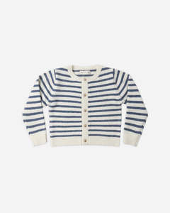 Rylee + Cru Classic Cardigan - Maritime Stripe