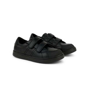 Pretty Brave Atlas Black School Shoe