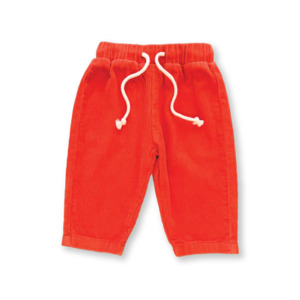 Last Of The Best: Grown - Organic Cord Pant - Tomato - size 6yr