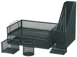 FM 6pcs Mesh Desk Set