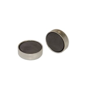 Ferrite Disc Magnets: Ferrite Disc Magnet - 15mm x 4mm | Capped