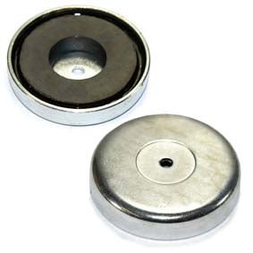 Ferrite Pot Magnet - 55mm x 11mm