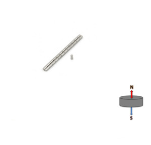 Neodymium Rare Earth Magnets: Neo Cyl D2x4mm N50H | High Temp 120deg