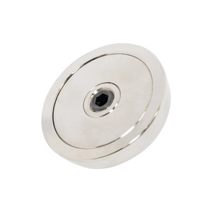 Rare Earth Neodymium Disc Magnets: Neodymium Magnetic Fixing Plate – D60mm | M12 x 30mm Thread