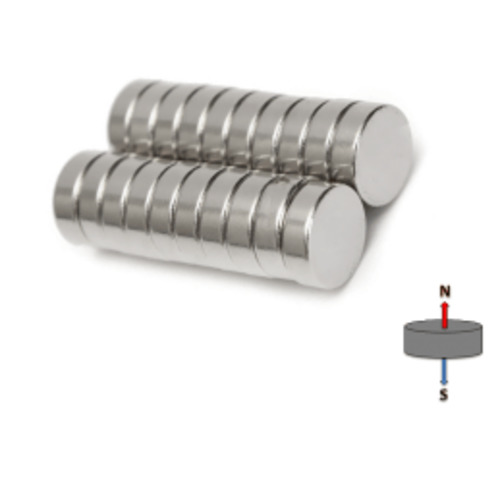 Rare Earth Neodymium Disc Magnets: Neodymium Disc Magnet - 10mm x 3mm | N50
