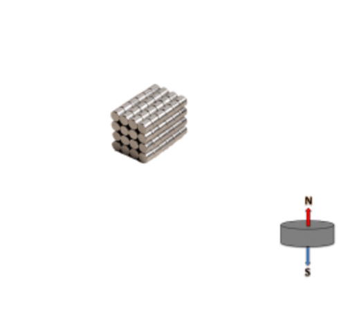 Rare Earth Neodymium Cylinder Magnets: Neodymium Cylinder Magnet - 3mm x 4mm | N50