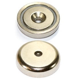 Neodymium Countersunk Pot Magnet - 32mm x 8mm