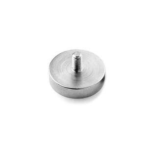 Male Thread Neodymium Pot Magnet - Diameter 36mm x 18mm