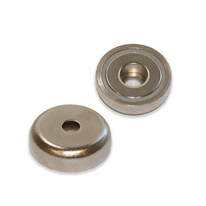 Neodymium Pot Magnet with Round Hole - 48mm x 11.5mm